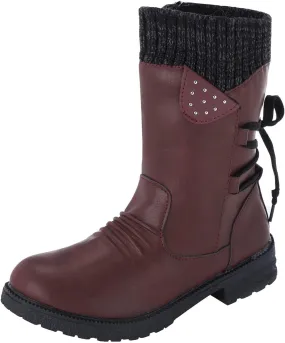 Ankle Snow Boots for Women 2023 Waterproof Non Slip Winter Boots Women Ladies Waterproof Snow Boots with Heels Boots for Winter Botas De Mujeres Para El FrO