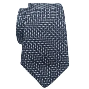 Canali Charcoal Micro Pattern Tie