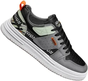 Casual Men's Shoes 2024 Spring New Trend Men's White Shoes Breathable Soft Sole Sports Casual Board Commuting Driving
