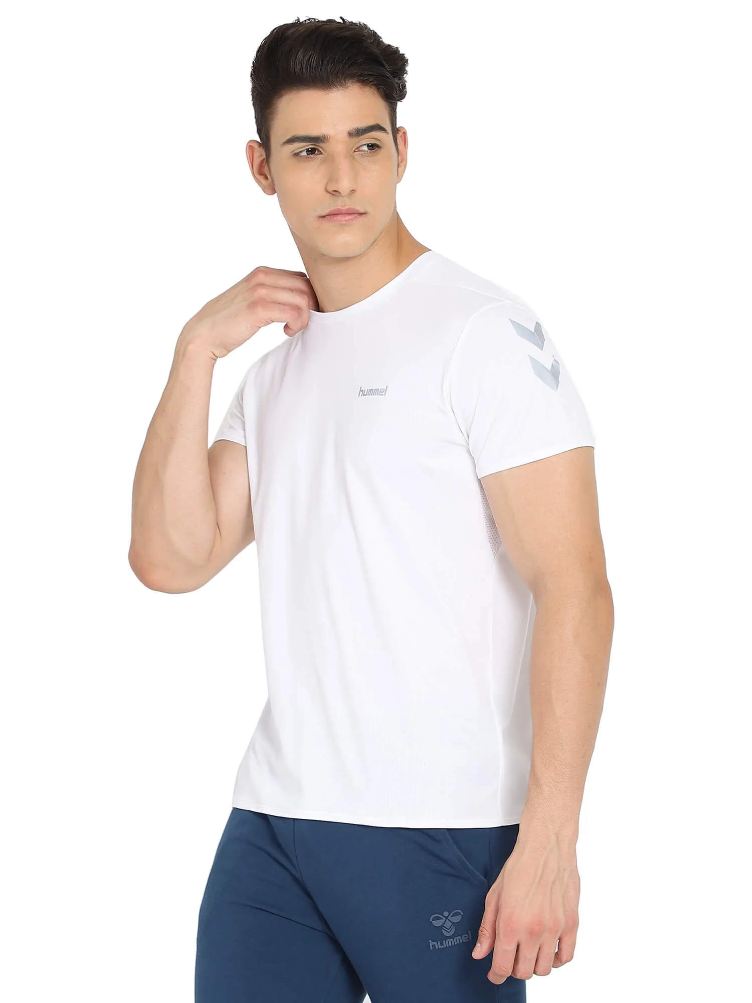 Drake Men Polyester White T-Shirt