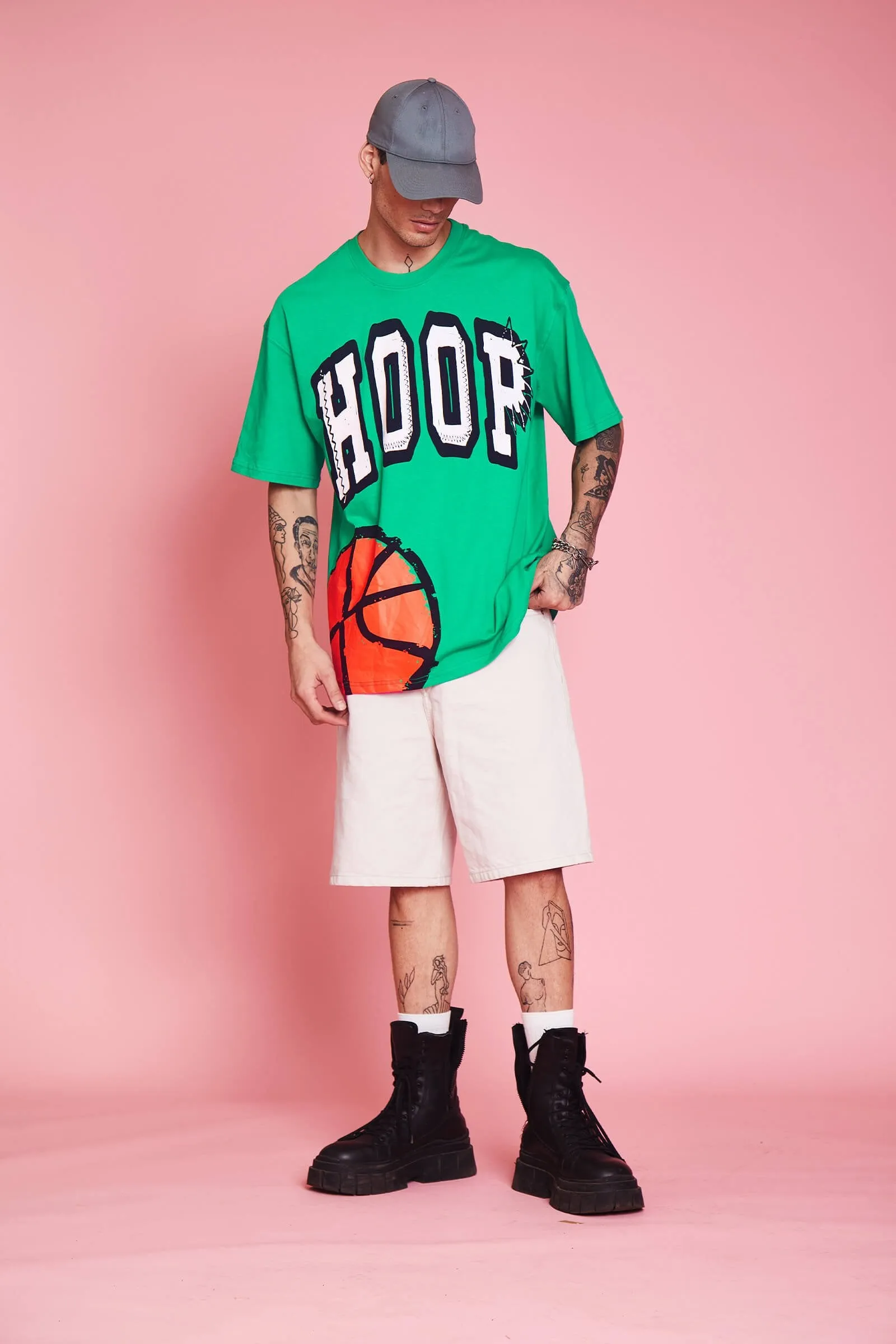 Hoop Oversized T-Shirt