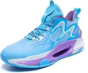 Men Women High Top Basketball Shoes Teen Sports Running Shoes Street Casual Walking Shoes Breathable Comfortable Walking Travel Casual Fashion Sneakers