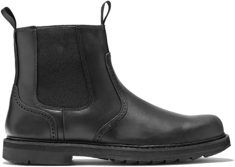 Men's Chelsea Boots Suede Zipper Dress Boots Retro Classic Breathable Lightweight Square Head Ankle Boots Cowboy Boots for Men