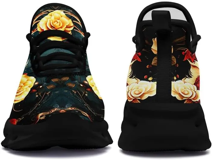 Mens Dragon Running Shoes Breathable Cushion Non Slip Outdoor Sports Walking Sneaker Tennis Jogging Training Tennis Shoes
