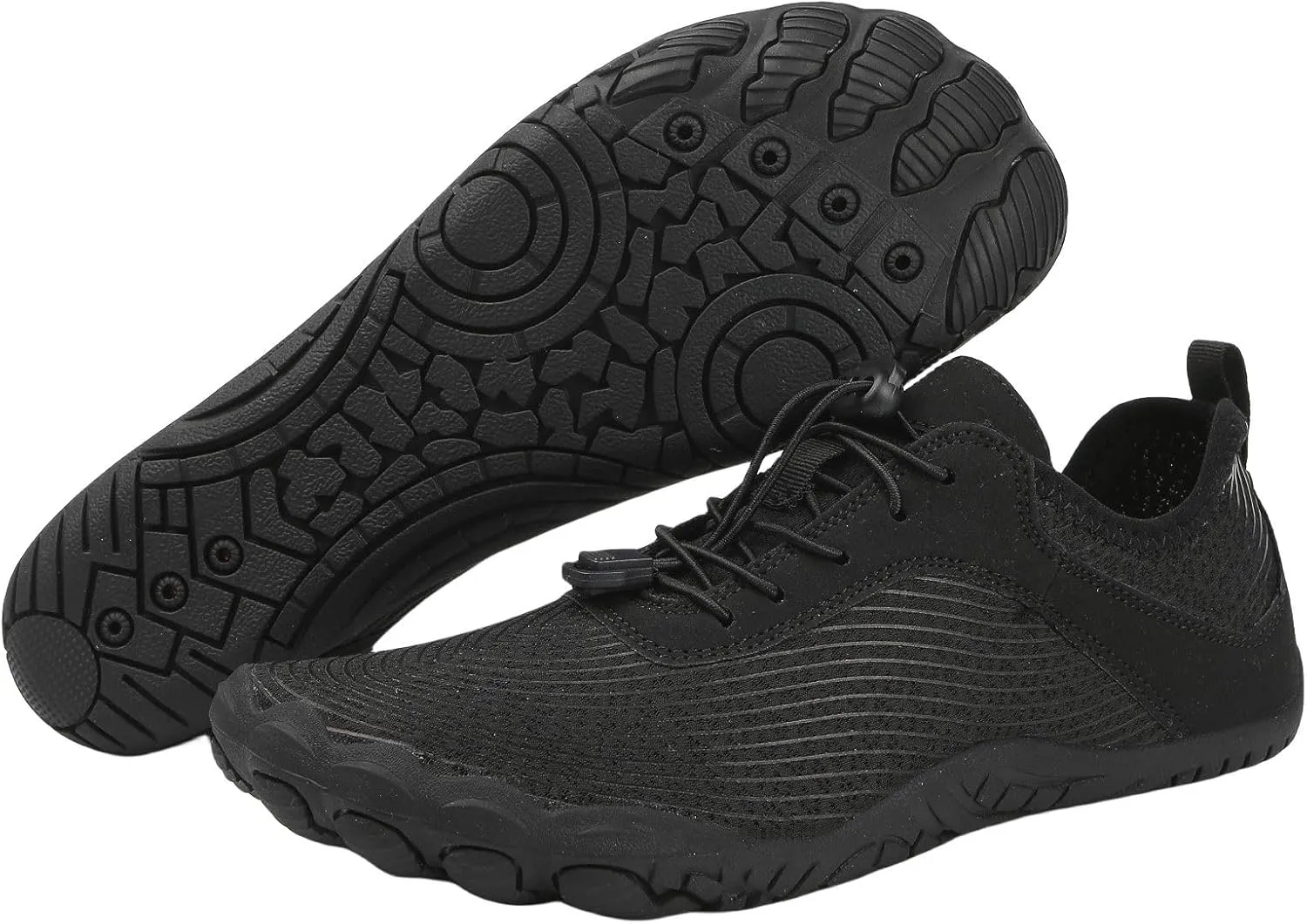 Mens Womens Barefoot Shoes Wide Toe Box Water Shoes Beach Swim Shoes Quick-Dry Aqua Socks Pool Shoes Breathable & Non-Slip Athletic Footwear for Hiking Walking