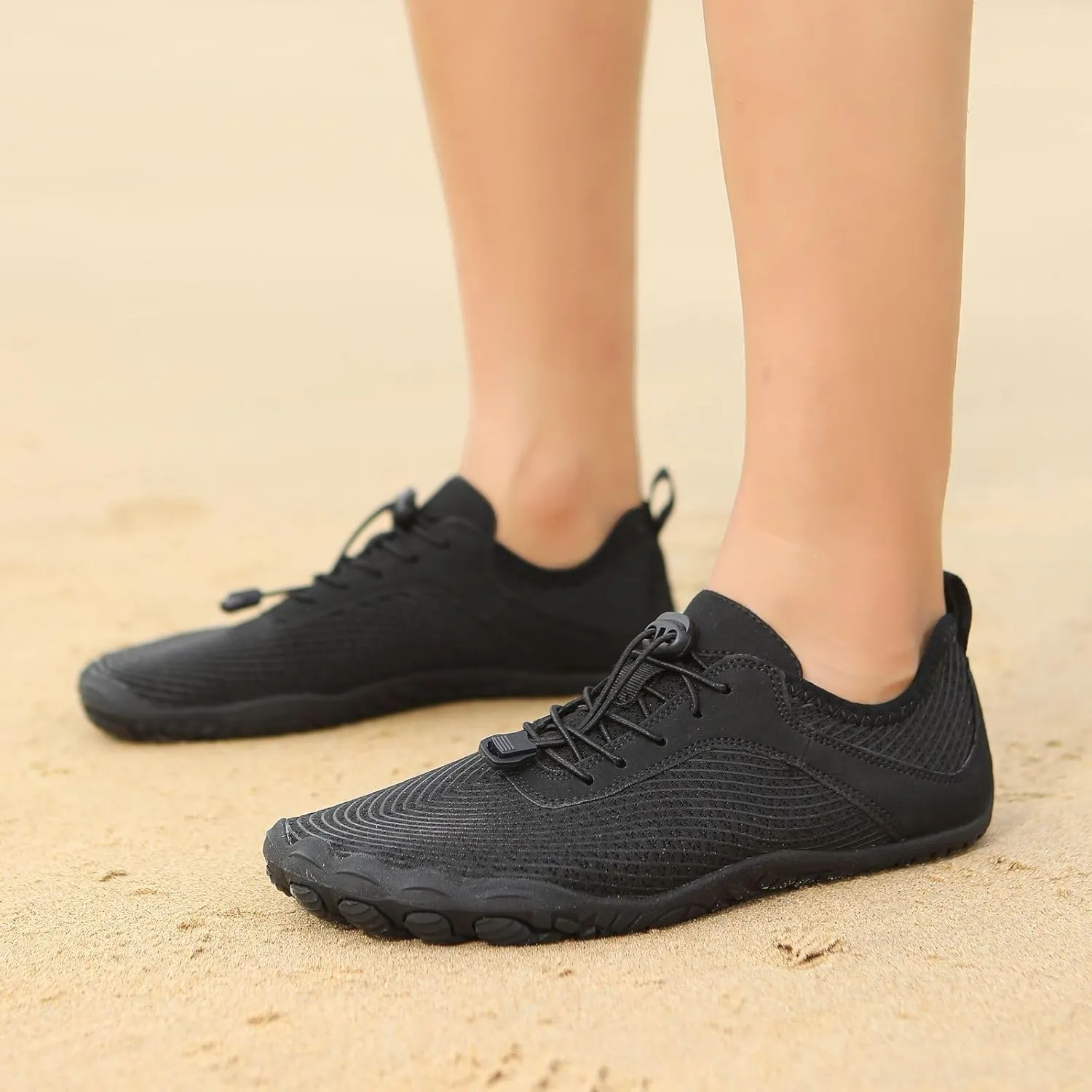Mens Womens Barefoot Shoes Wide Toe Box Water Shoes Beach Swim Shoes Quick-Dry Aqua Socks Pool Shoes Breathable & Non-Slip Athletic Footwear for Hiking Walking