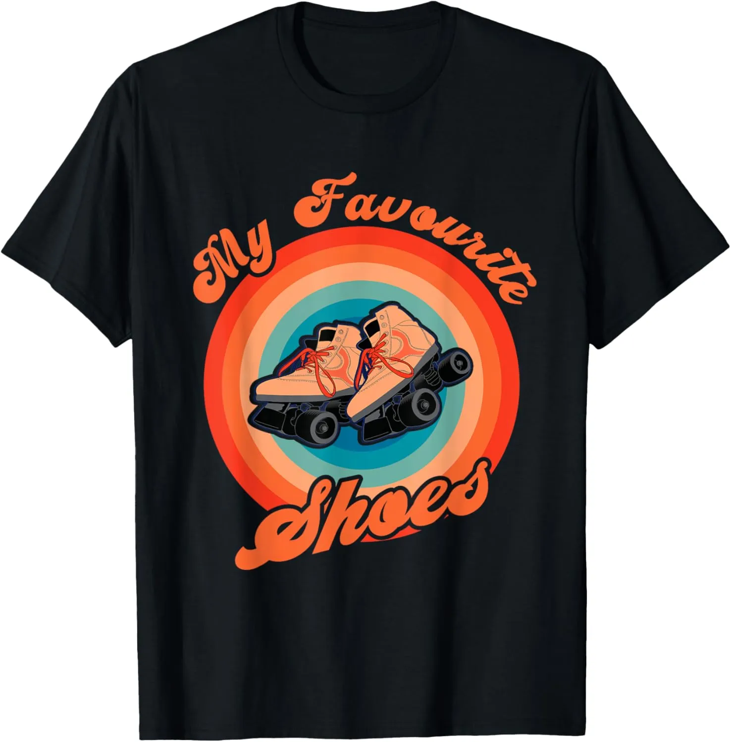Rollerskater My Shoes Roller Skate Disco Roller Skates T-Shirt