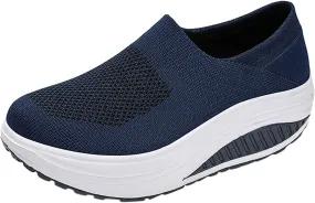 Women Sneakers Size 9 Wide Orthopedic Walking Shoes Platform Sneakers for Women Womens Slip On Sneakers Black and White Womens Sneakers Size 8 Trendy Zapatos Tenis para Mujer Negros De Meter